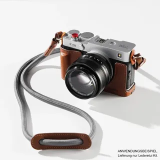 SmallRig 5449 Ledertaschen-Set für Fujifilm X-E5 braun