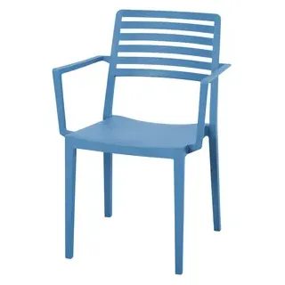 Siena Garden ALLEY Stapelsessel 57 x 57 x 83 cm blau