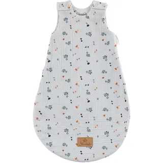 Sterntaler Sommerschlafsack Musselin 0.5 TOG, blau, 50