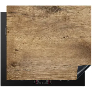 HERDABDECKPLATTE Holz - Braun - Holzoptik Abdeckung Ceranfeld 58.3x51.3 cm