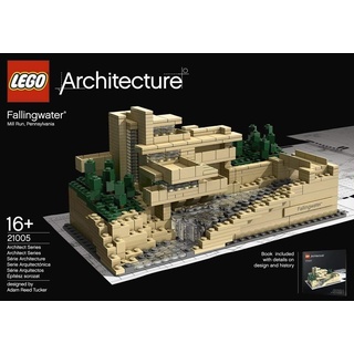 LEGO® Spielzeug-Auto LEGO Architecture 21005 Fallingwater, (811-tlg)