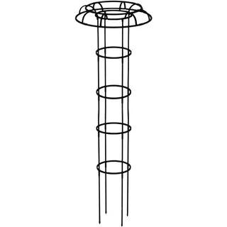 Wezalget Blauregen Schirm Rankhilfe, Rankhilfe Obelisk, Vertikales Rankgitter aus Metall, Wetterfest Garten Rankgitter, Pflanze Spalier für Topfpflanzen, Glyzinien, Rosen, Clematis