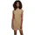 Turtle Extended Shoulder Dress Shirtkleid Khaki 5XL