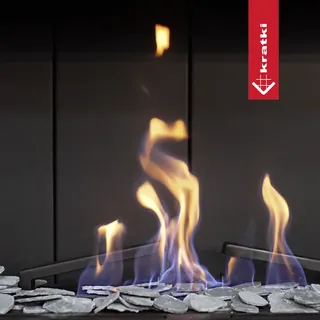 Gaskamin KRATKI LEO 70 rechts Erdgas Ø 100/150 6,8 kW