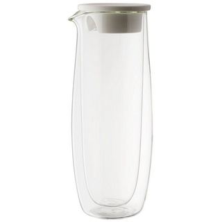 Villeroy & Boch Glas Artesano Hot&Cold Beverages Glaskaraffe mit Deckel, Borosilikatglas