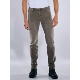 engbers Herren Super-Stretch-Jeans slim fit braun uni - 36/32