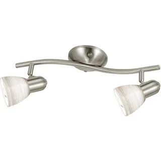 EGLO Dakar 1 2 Deckenstrahler 37 x 10 cm nickel-matt
