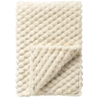 Dutch Decor Kuscheldecke 'Vivian' 150 x 200 cm Snow White - Weiß
