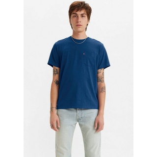 Levi's® T-Shirt CLASSIC POCKET TEE blau