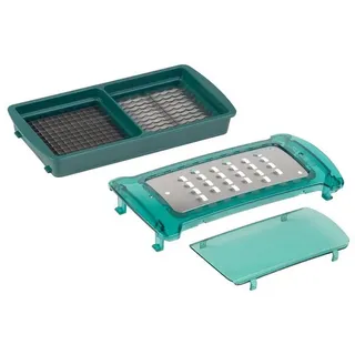 Genius Nicer Dicer Smart Gemüsereibe 2-tlg. Türkis