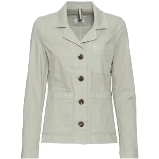 camel active Damen Lässiger Blazer mit aufgesetzten Taschen Hellgrün womenswear-42 - 42