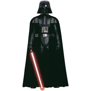 RoomMates RM - Star Wars Darth Vader Wandtattoo, PVC, bunt, 68.5 x 9 x 6.5 cm