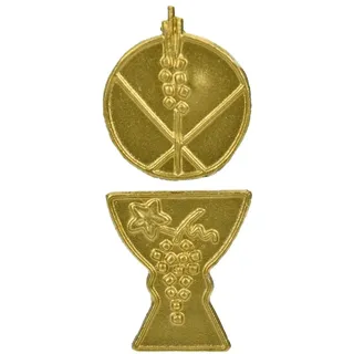 Efco "Kelch und Vine Wachs Dekoration, Gold, 40 x 35 mm