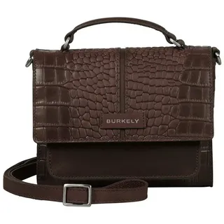 Burkely Umhängetasche Taschen Leder . braun