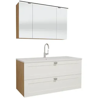 Nobilia Country Badmöbel Set 121 cm