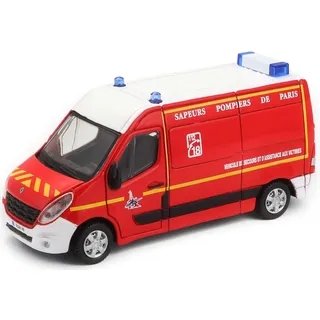 Bburago 32008 Maisto Frankreich Renault Master Krankenwagen - Maßstab 1/55 - farblich sortiert