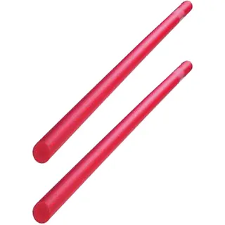 EXPLORER Poolnudel Schwimmnudel 160x7 cm aus PU-Schaum (2 Stück, Rot)