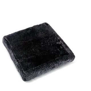 fellhof Sitzkissen Sitzunterlage Comfort 100% Lammfell mit Memory Schaum 40x40x5cm 1 St