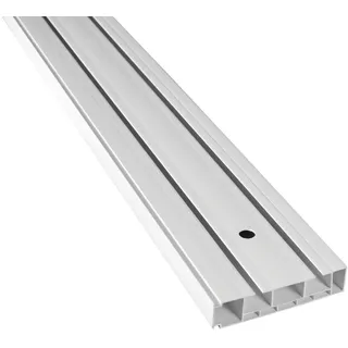 SN DECO GROUP Gardinenschiene SH 2-läufig Ø 7,7 mm 120 cm Weiß