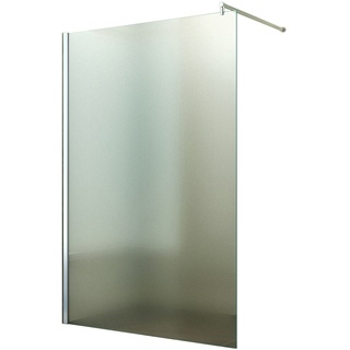 Duschabtrennung Walk-In Seitenwand Breite: 140 cm Glas: Vollsatiniert
