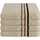 Handtuch 4 x 50 x 100 cm beige