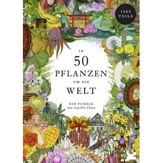 Laurence King Verlag - In 50 Pflanzen um die Welt, 1000 Teile