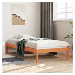 vidaXL Tagesbett 90 x 200 cm Wachsbraun
