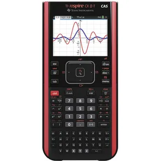Texas Instruments TI-Nspire CX II-T CAS Schwarz/Rot