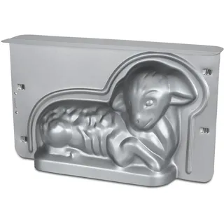 Städter we love baking 3D-Backfrom Osterlamm 36 x 22 x 9,5 cm silber