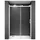 BuyLando Shop Nischendusche mit Schiebetür 100 cm 100x195 cm