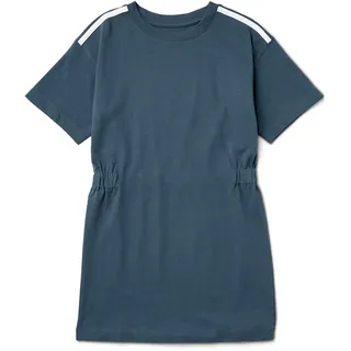 Tchibo - Kinder-Heavy-Jersey-Kleid - Mädchen - Gr. 122/128 - dunkelblau