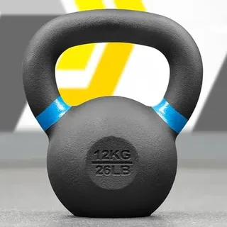 METIS Pro Gusseisen-Kettlebells | Verbessern Sie Ihr Krafttraining mit hochwertigen Gewichten – Wählen Sie aus verschiedenen Größen (4–48kg) und 2 Set-Optionen (12kg)