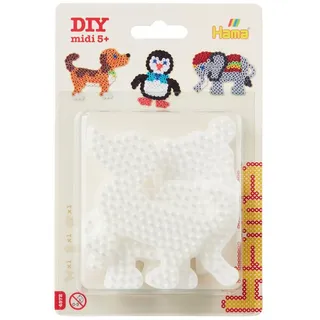 Hama Stiftplatten 3er-Set Elefant Pinguin Hund