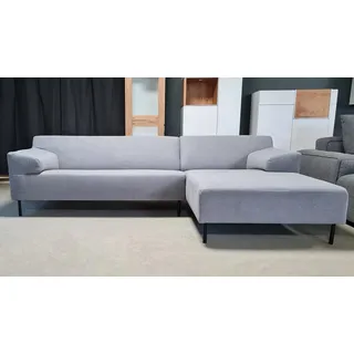 Freistil Rolf Benz Eckcouch Stoff 2-Sitzer Grau