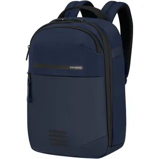 Tagesrucksack SAMSONITE "MODERNY", Gr. B/H/T: 25cm x 37,5cm x 13cm, blau, Polyester, Rucksäcke, Unisex Travelrucksack, Freizeitruck mit vielen Fächern