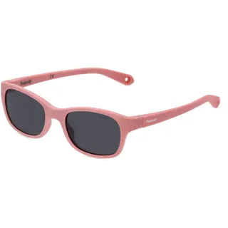 Polaroid PLD K006/S Unisex-Sonnenbrille Vollrand Quadratisch Acetat-Gestell, pink