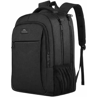 matein Laptop Rucksack Herren, Groß 17,3 Zoll mit USB Ladeanschluss Anti Diebstahl