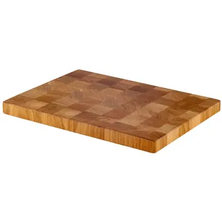 Stirnholz Schneidebrett Eiche 30 x 20 x 2,4 cm