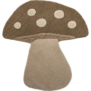 Mushroom Kinderteppich 90 cm, beige