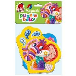 Magnetic Puzzle Baby "Elefant-Krokodil" (Kinderpuzzle)