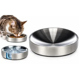 Karlie Muscat Katzennapf 110 ml Silber