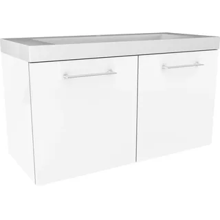 Fackelmann Lima 80 x 42 x 35 cm weiß