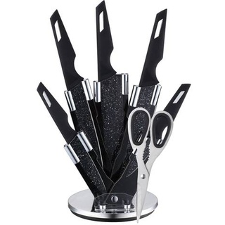 7-teiliges Profi Messer-Set drehbar Messerset sehr hochwertiges Schälmesser Küchenmesser Set Kochmesser Motiv 1