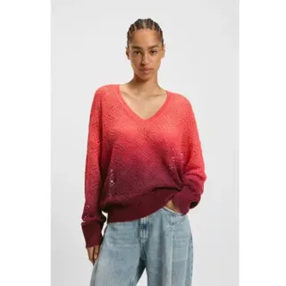 BOSS für Damen. 50545879 Frigioni Hemd rot (L), Lässig, Synthetisch