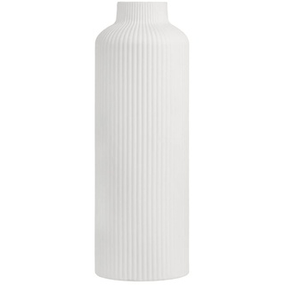 Storefactory Vase ADALA weiß matt 23x8 cm
