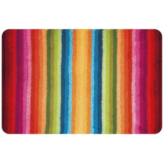 KLEINE WOLKE Badteppich Funky Multicolor 120 x 70 cm