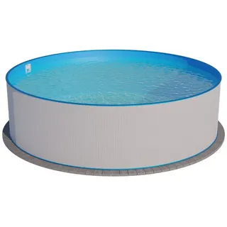 Planet Pool Stahlwandpool rund 0,4 mm 350 x 120 cm