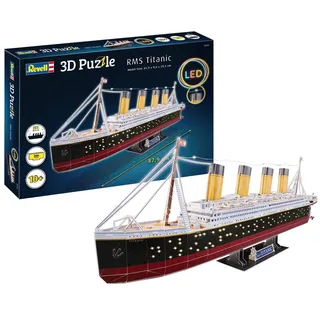 REVELL 3D-Puzzle RMS Titanic LED Edition, Anzahl Teile: