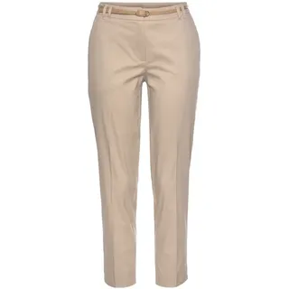 vivance by lascana Chinohose Damen Beige 40
