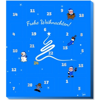 1. Bundesliga Hertha BSC Premium Adventskalender mit Poster Weihnachtskalender
